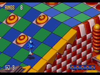 Screenshot Thumbnail / Media File 1 for Sonic 3D Blast (USA) (Beta)