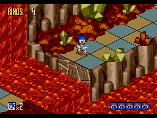 Screenshot Thumbnail / Media File 1 for Sonic 3D Blast (USA) (Beta)