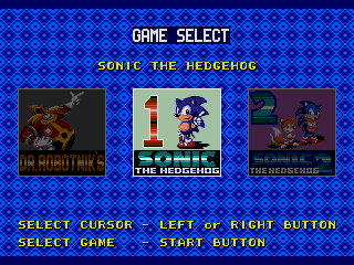 Screenshot Thumbnail / Media File 1 for Sonic Classics (USA, Europe) (v1.1)