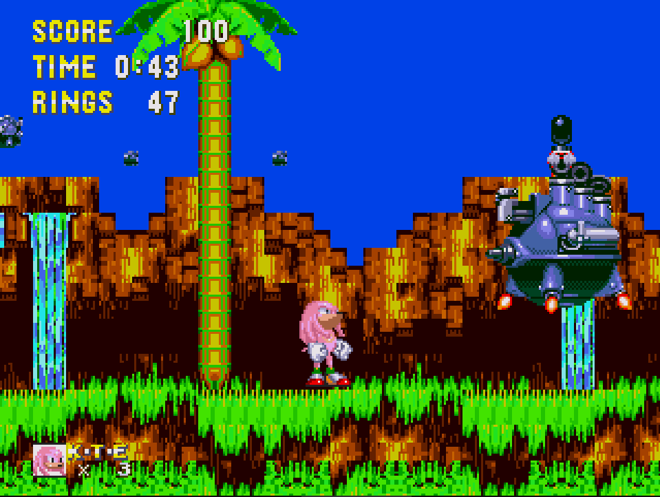 knuckles and knuckles and knuckles rom hack