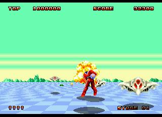 Screenshot Thumbnail / Media File 1 for Space Harrier II (World)