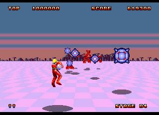 Screenshot Thumbnail / Media File 1 for Space Harrier II (World)
