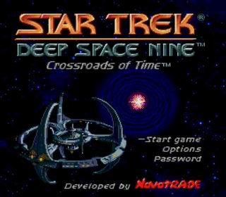 Screenshot Thumbnail / Media File 1 for Star Trek - Deep Space Nine - Crossroads of Time (Europe)