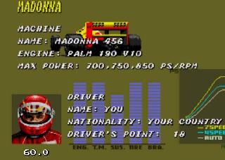 Screenshot Thumbnail / Media File 1 for Super Monaco GP (World) (En,Ja) (MPR-13250)