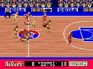 Screenshot Thumbnail / Media File 1 for Super Real Basketball (Europe)