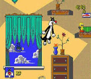 Screenshot Thumbnail / Media File 1 for Sylvester & Tweety in Cagey Capers (Europe)