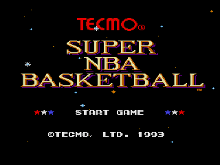 Screenshot Thumbnail / Media File 1 for Tecmo Super NBA Basketball (USA)