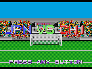 Screenshot Thumbnail / Media File 1 for Tecmo World Cup '92 (Japan)