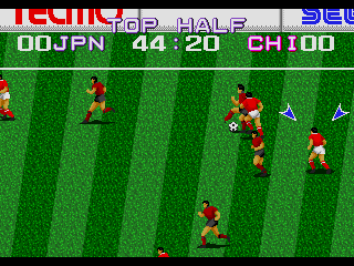 Screenshot Thumbnail / Media File 1 for Tecmo World Cup '92 (Japan)