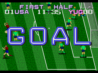 Screenshot Thumbnail / Media File 1 for Tecmo World Cup (USA)