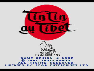 Screenshot Thumbnail / Media File 1 for Tintin au Tibet (Europe) (En,Fr,De,Es,Nl,Sv)