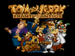 Screenshot Thumbnail / Media File 1 for Tom and Jerry - Frantic Antics (USA) (1994)