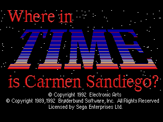 Screenshot Thumbnail / Media File 1 for Where in Time Is Carmen Sandiego (Brazil) (Es,Pt)