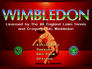 Screenshot Thumbnail / Media File 1 for Wimbledon Championship Tennis (Europe)