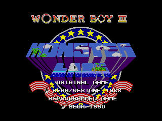 Screenshot Thumbnail / Media File 1 for Wonder Boy III - Monster Lair (Japan, Europe)