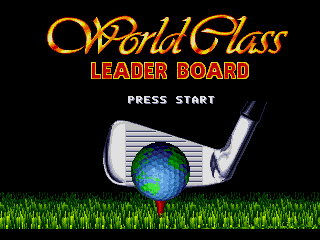 Screenshot Thumbnail / Media File 1 for World Class Leaderboard Golf (Europe)