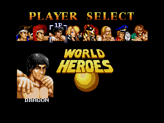 Screenshot Thumbnail / Media File 1 for World Heroes (Japan)