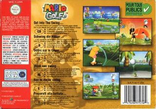 Screenshot Thumbnail / Media File 1 for Mario Golf (Europe)