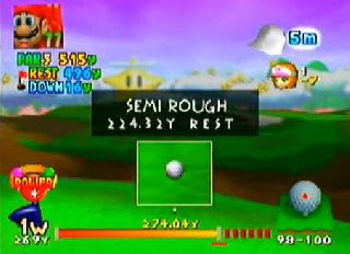 Screenshot Thumbnail / Media File 1 for Mario Golf (USA)