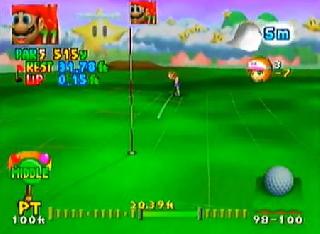 Screenshot Thumbnail / Media File 1 for Mario Golf (USA)