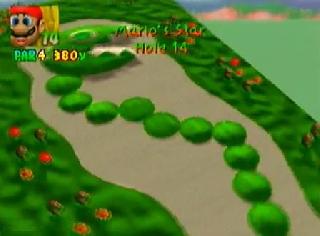 Screenshot Thumbnail / Media File 1 for Mario Golf (USA)