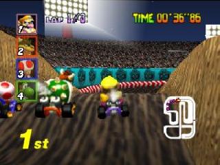 Screenshot Thumbnail / Media File 1 for Mario Kart 64 (Europe)