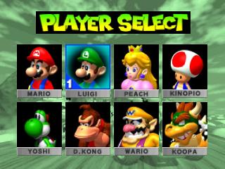 Screenshot Thumbnail / Media File 1 for Mario Kart 64 (Japan) (Rev A)