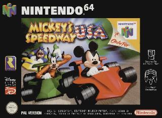 Screenshot Thumbnail / Media File 1 for Mickey no Racing Challenge USA (Japan)