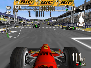Screenshot Thumbnail / Media File 1 for Monaco Grand Prix - Racing Simulation 2 (Europe) (En,Fr,Es,It)