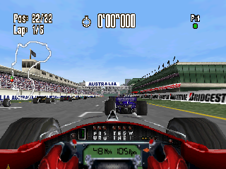 Screenshot Thumbnail / Media File 1 for Monaco Grand Prix - Racing Simulation 2 (Europe) (En,Fr,Es,It)