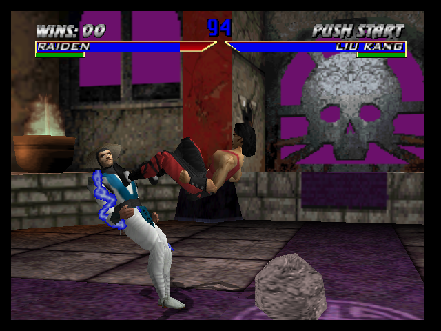 Play Nintendo 64 Mortal Kombat 4 (Europe) Online in your browser 
