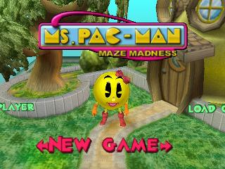 Screenshot Thumbnail / Media File 1 for Ms. Pac-Man - Maze Madness (USA)