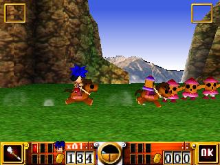 Screenshot Thumbnail / Media File 1 for Mystical Ninja 2 Starring Goemon (Europe) (En,Fr,De)