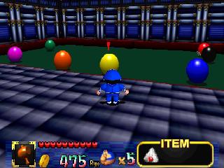 Screenshot Thumbnail / Media File 1 for Mystical Ninja Starring Goemon (Europe)