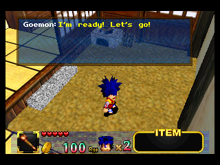 Screenshot Thumbnail / Media File 1 for Mystical Ninja Starring Goemon (Europe)