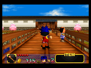 Screenshot Thumbnail / Media File 1 for Mystical Ninja Starring Goemon (Europe)