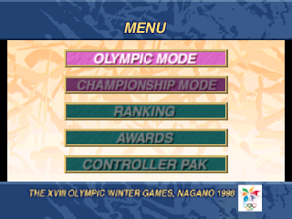 Screenshot Thumbnail / Media File 1 for Nagano Winter Olympics '98 (Europe)