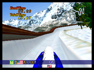 Screenshot Thumbnail / Media File 1 for Nagano Winter Olympics '98 (Europe)