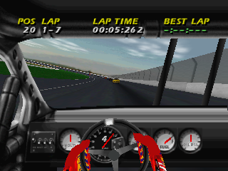 Screenshot Thumbnail / Media File 1 for NASCAR 99 (Europe) (En,Fr,De)