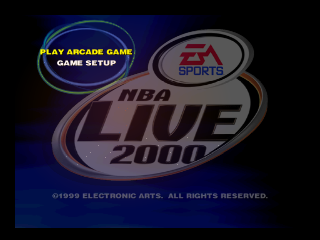 Screenshot Thumbnail / Media File 1 for NBA Live 2000 (USA) (En,Fr,De,Es)