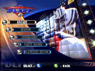 Screenshot Thumbnail / Media File 1 for NFL Blitz 2001 (USA)