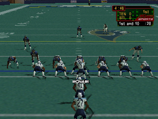 Screenshot Thumbnail / Media File 1 for NFL Quarterback Club 2001 (USA)