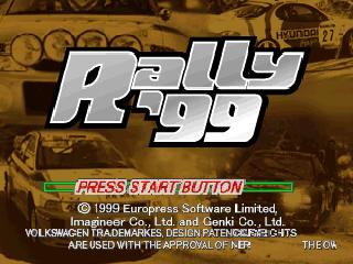 Screenshot Thumbnail / Media File 1 for Rally '99 (Japan)