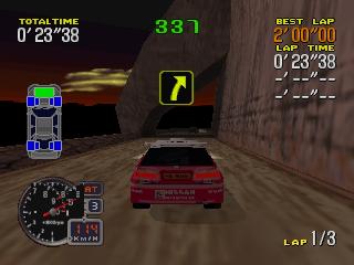 Screenshot Thumbnail / Media File 1 for Rally '99 (Japan)