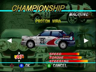 Screenshot Thumbnail / Media File 1 for Rally '99 (Japan)