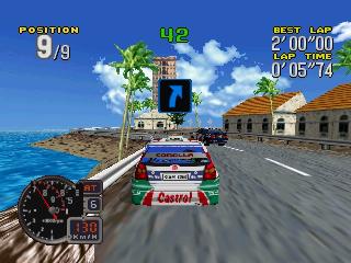 Screenshot Thumbnail / Media File 1 for Rally '99 (Japan)