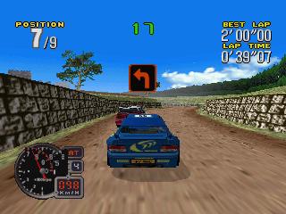 Screenshot Thumbnail / Media File 1 for Rally '99 (Japan)