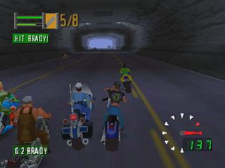 Screenshot Thumbnail / Media File 1 for Road Rash 64 (Europe)