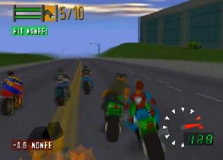 Screenshot Thumbnail / Media File 1 for Road Rash 64 (USA)