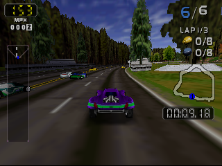 Screenshot Thumbnail / Media File 1 for San Francisco Rush 2049 (Europe) (En,Fr,De,Es,It,Nl)